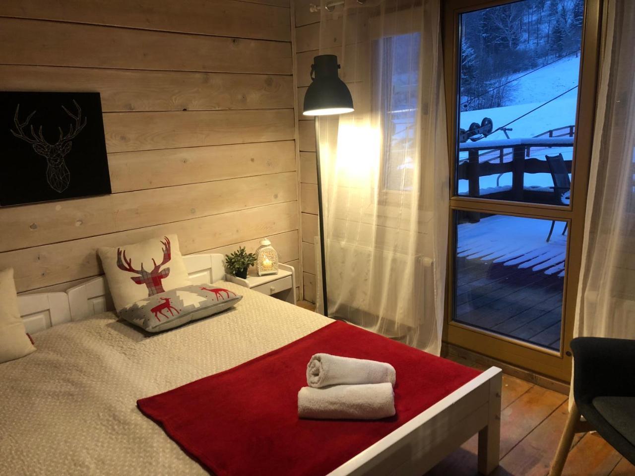 Pensjonat Laworta Ski Ustrzyki Dolne Exteriör bild